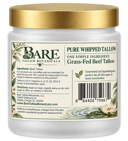 Pure Whipped Tallow - 3.4 oz